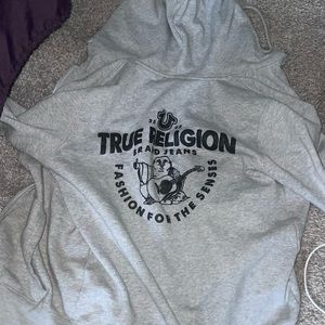 True Religion Buddha Logo Zip Hoodie